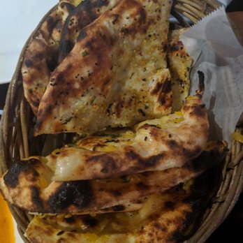 Rasoi - Garlic naan and onion naan - Indian Near Me - Burlingame, California