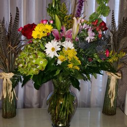 Beautiful arrangement for my mother's birthday Beautiful arrangement for my mother's birthday