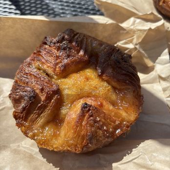 Little Red Hen Bakery - Peach Kouign-Amann - Bakeries Near Me - Coupeville, Washington