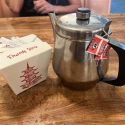 Golden Horse - We actually got an old school box for to go and great oolong tea!