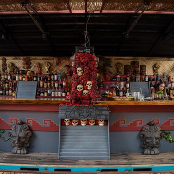 Marie's Tek Tec - a bar decorated with skulls - Lounges Near Me - Long Beach, California Marie's Tek Tec - a bar decorated with skulls - Lounges Near Me - Long Beach, California