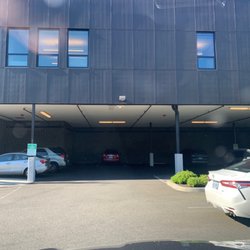 The Portland Clinic-Northeast - Parking lot perfect for Smart cars or maybe a Prius?