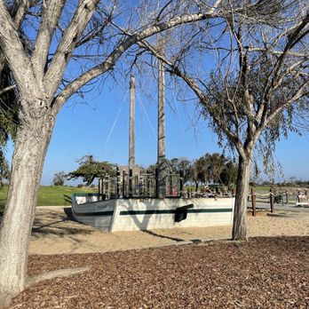 Shoreline Parklands At Mountain View - Boat themed playground and sandbox - Parks Near Me - Mountain View, California