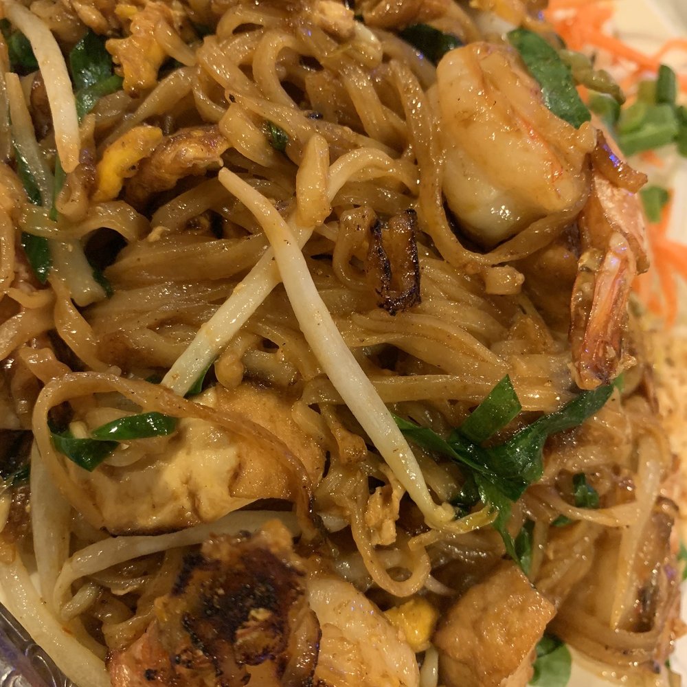 Siam Square - Shrimp Pad Thai - Thai Near Me - Honolulu, Hawaii