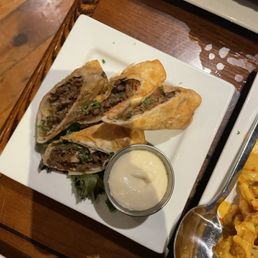 Philly Steak Spring Rolls