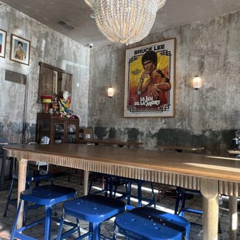 Miya - Classic Bruce Lee artwork poster. - Thai Near Me - Altadena, California