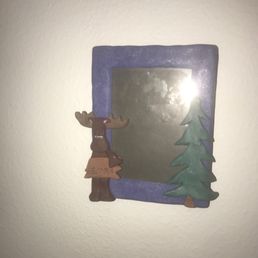 This is a picture frame I got to put my Alaska vacation photos in This is a picture frame I got to put my Alaska vacation photos in