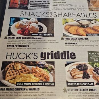 Huckleberry's - Menu - Breakfast & Brunch Near Me - Arlington, Texas