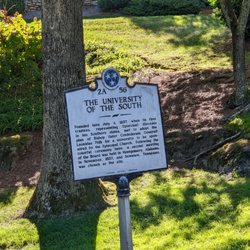 The University of The South Historical Marker - The University of The South Historical Marker, Lookout Mountain