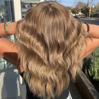 In Bloom - Darker hair then usual but beautiful outcome - Hair Salons Near Me - Folsom, California