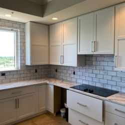 Floors Plus by Danny - Subway tile backsplash