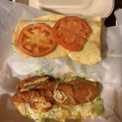 Chicken finger sub