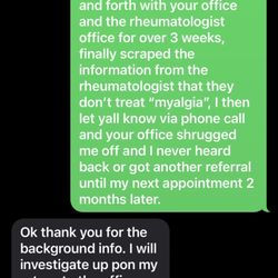 Prime Internal Medicine Associates - False promises despite me being extremely reasonable.