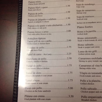 Pupuseria Las Americas - Menu of the authentic stuff - Salvadoran Near Me - Hackensack, New Jersey