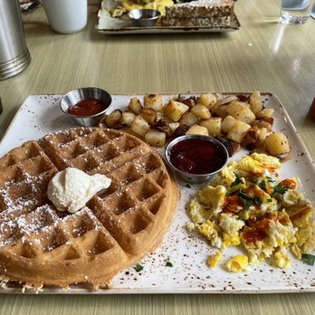 First Watch - Tri-fecta (meat replaced with potatoes) - Cafes Near Me - Indianapolis, Indiana