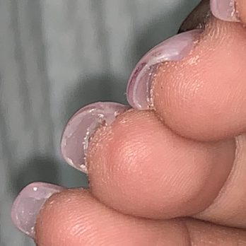 River Nail Spa - So gunky and clumpy underneath - Nail Salons Near Me - Baldwin Park, California River Nail Spa - So gunky and clumpy underneath - Nail Salons Near Me - Baldwin Park, California