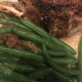 California Dreaming - Pork Chop (16 oz) with String beans $19.95 - American Near Me - Augusta, Georgia California Dreaming - Pork Chop (16 oz) with String beans $19.95 - American Near Me - Augusta, Georgia