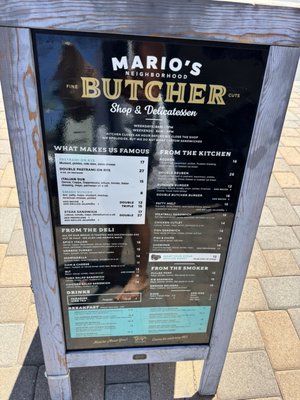 Menu photo 2 Mario's Butcher Shop Newport Beach, CA Menu photo 2 Mario's Butcher Shop Newport Beach, CA