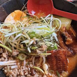 Hinoki Noodle Soup - Unagi tan tan men