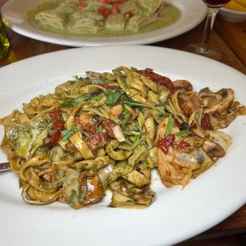 Fritto Misto - Mediterranean lemon fettuccine with artichoke hearts and mushrooms - Italian Near Me - Hermosa Beach, California Fritto Misto - Mediterranean lemon fettuccine with artichoke hearts and mushrooms - Italian Near Me - Hermosa Beach, California