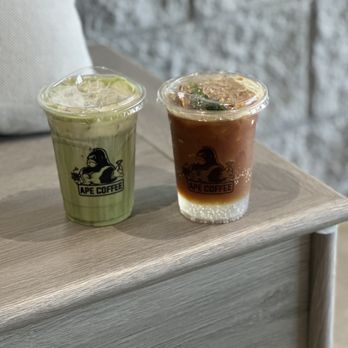 Ape Coffee - Matcha latte & espresso tonic - Coffee & Tea Near Me - Orange, California