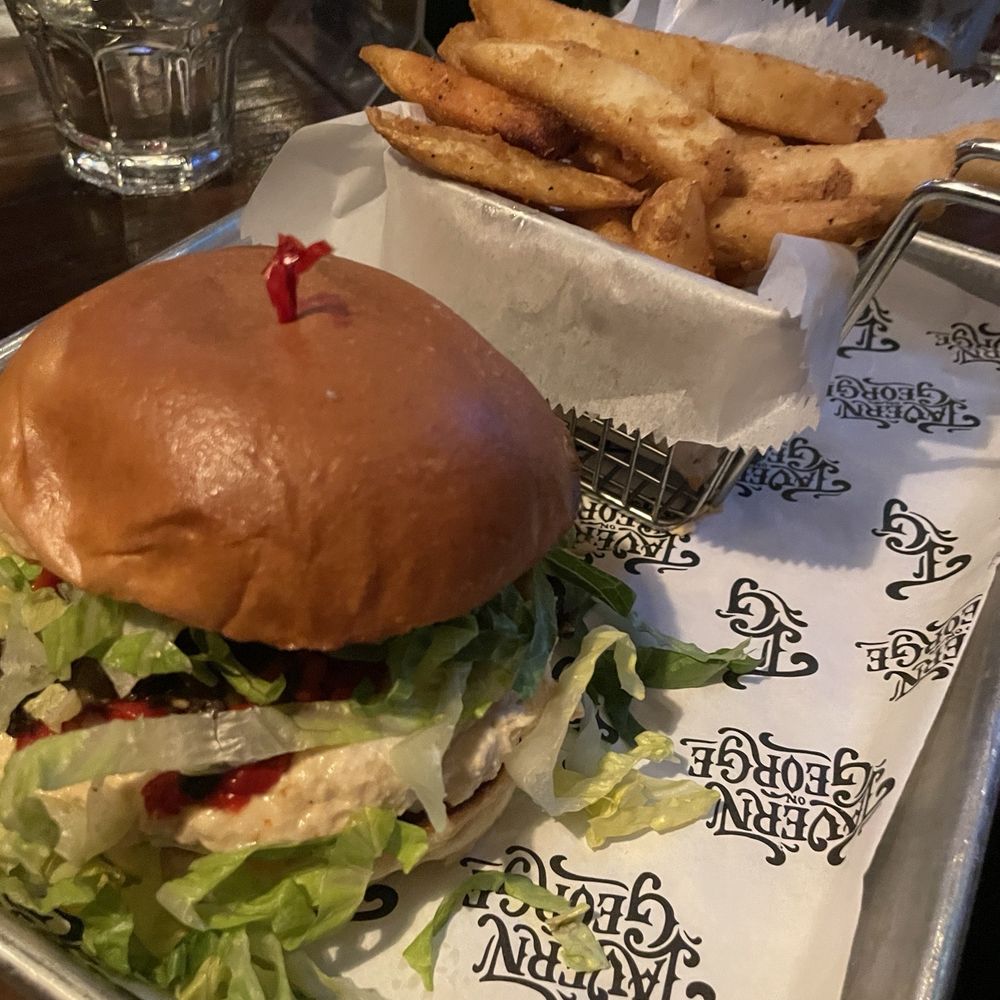 Tavern on George - Veggie wrap turned into a sandwich. Very bland. - Bars Near Me - New Brunswick, New Jersey Tavern on George - Veggie wrap turned into a sandwich. Very bland. - Bars Near Me - New Brunswick, New Jersey