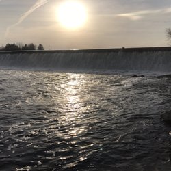 Waterfalls On River Road