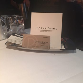 Ocean Prime - Everything about the dining experience was classy to the end. - Cocktail Bars Near Me - Philadelphia, Pennsylvania Ocean Prime - Everything about the dining experience was classy to the end. - Cocktail Bars Near Me - Philadelphia, Pennsylvania
