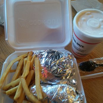 Cook Out - Grilled chicken. Bacon wrap. Fries. Snickers shake... $6 - American Near Me - Columbia, South Carolina Cook Out - Grilled chicken. Bacon wrap. Fries. Snickers shake... $6 - American Near Me - Columbia, South Carolina