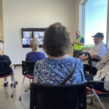 Republic Services of Plano - Large group of people for the tour, but only a about ten seats. Be prepared to stand for the hour. - Recycling Center Near Me - Plano, Texas