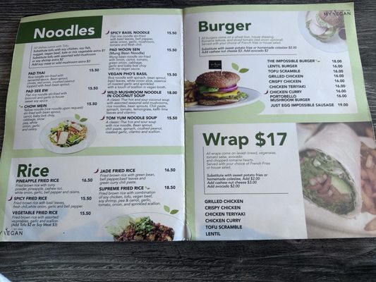 Menu photo 4 My Vegan Pasadena, CA