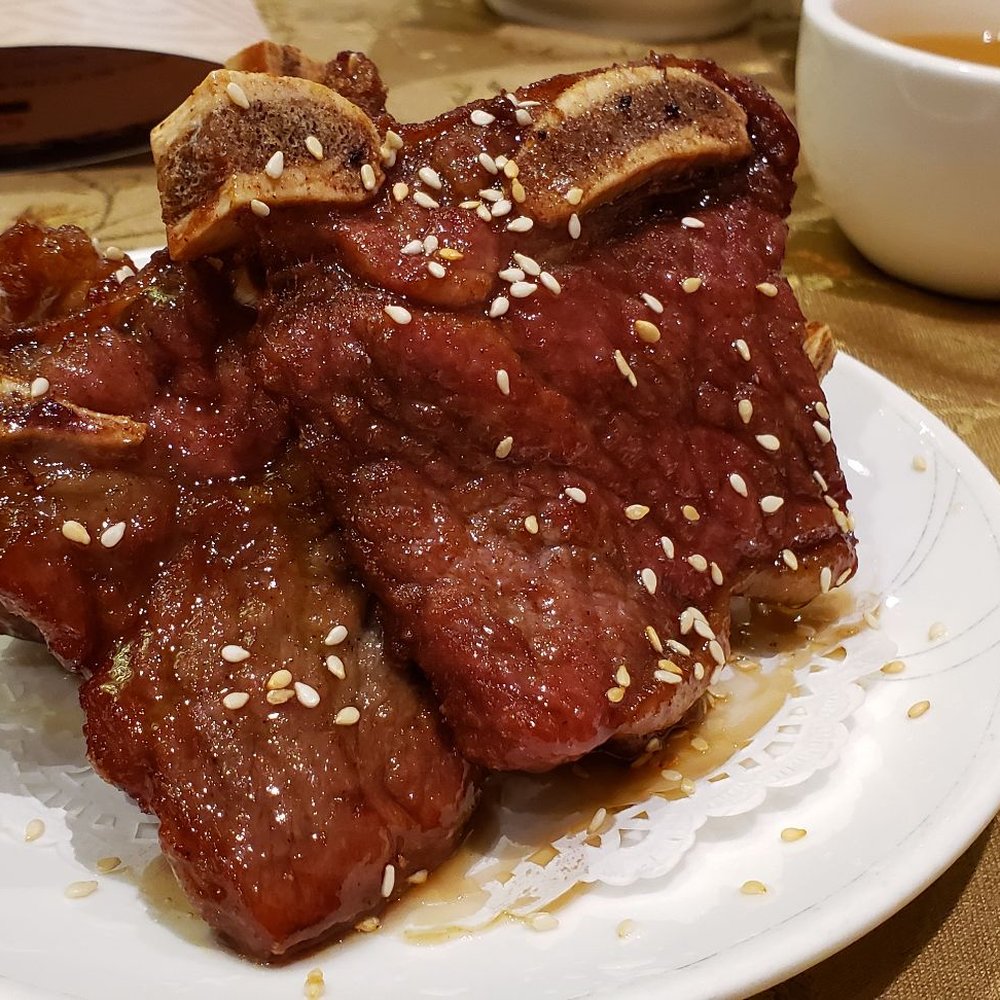 Crown Jewel Fine Dining - HONEY SESASME BEEF SHORT RIBS - Dim Sum Near Me - Scarborough, Ontario