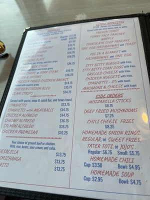 Menu photo 1 Sam's Restaurant Kellogg, ID Menu photo 1 Sam's Restaurant Kellogg, ID