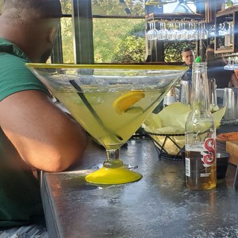 Vidorra - Just to show how big the margaritas get here. - Mexican Near Me - Dallas, Texas Vidorra - Just to show how big the margaritas get here. - Mexican Near Me - Dallas, Texas