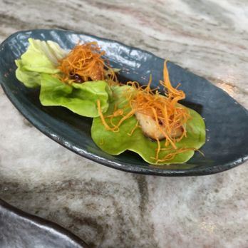 Nobu Chicago - BLACK COD BUTTER LETTUCE - Japanese Near Me - Chicago, Illinois Nobu Chicago - BLACK COD BUTTER LETTUCE - Japanese Near Me - Chicago, Illinois