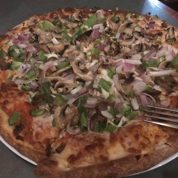 Cantina D'italia - Pizza - sausage, green pepper, onion, mushroom Super tasty - Italian Near Me - Herndon, Virginia