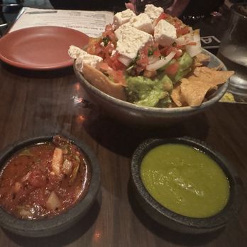 La Puerta - Guacamole App with green and red salsa - Mexican Near Me - San Diego, California