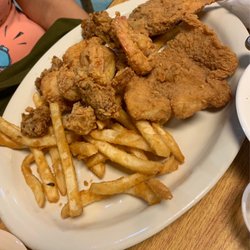 Nemo's Seafood and Grill - Nemos Special, Fish, Shrimp, scallops, oysters and fries.