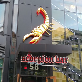 Scorpion Bar - Entrance to Scorpion Bar in Boston's Seaport - Mexican Near Me - Boston, Massachusetts