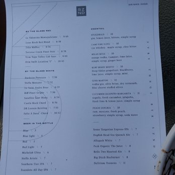 SZND - The libations - New American Near Me - Buffalo, New York SZND - The libations - New American Near Me - Buffalo, New York