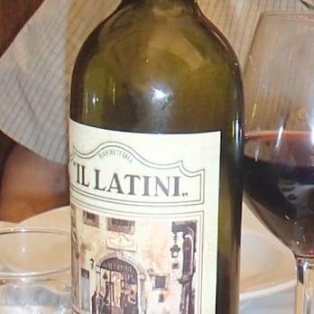 Il Latini - IL Latini house wine. - Tuscan Near Me - Florence, FI