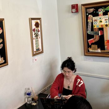 Chapterhouse Café & Gallery - I love the art - Coffee & Tea Near Me - Philadelphia, Pennsylvania