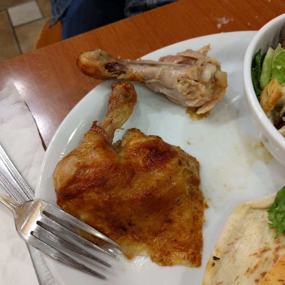 Calif Chicken Cafe - These two pieces of chicken are the three piece meal. - American Near Me - Northridge, California