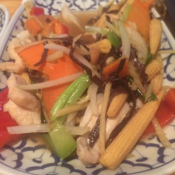 Baan Thai - Ginger chicken - Thai Near Me - Seaside, California Baan Thai - Ginger chicken - Thai Near Me - Seaside, California