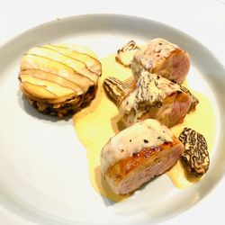 Sir Kwinten - Caille morilles et vin jaune