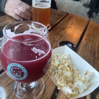 Brindle Haus - Free popcorn - Breweries Near Me - Spencerport, New York