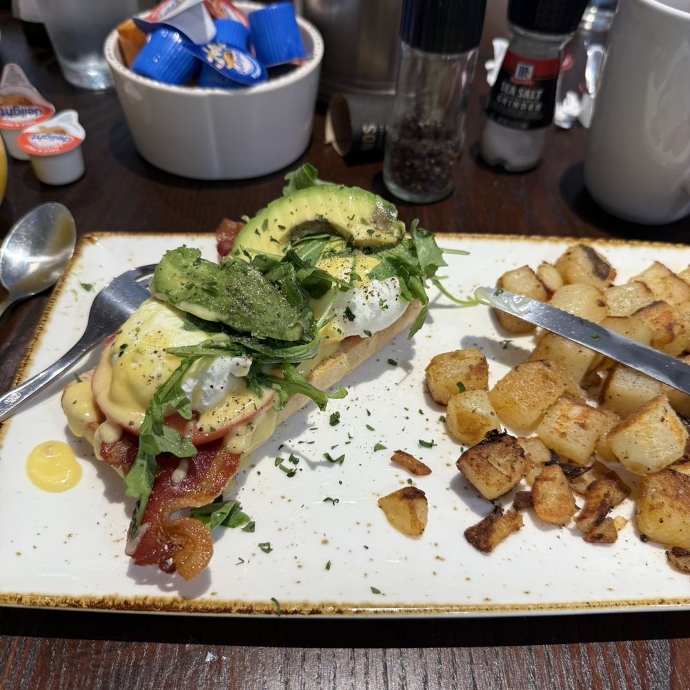 BLT Eggs Benedict.