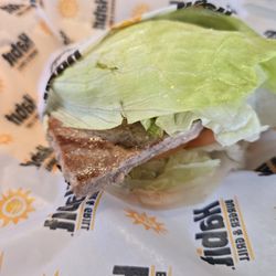 Habit Burger & Grill - #11 Ahi Tuna Filet Sandwich as a lettuce wrap