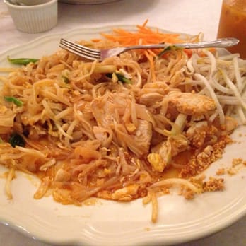 Nara Thai - Chicken Pad Thai. - Thai Near Me - Humble, Texas