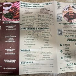 El Famous Burrito - Menu 2 of 2 (March 2026)